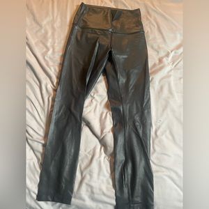 Lululemon leather leggings